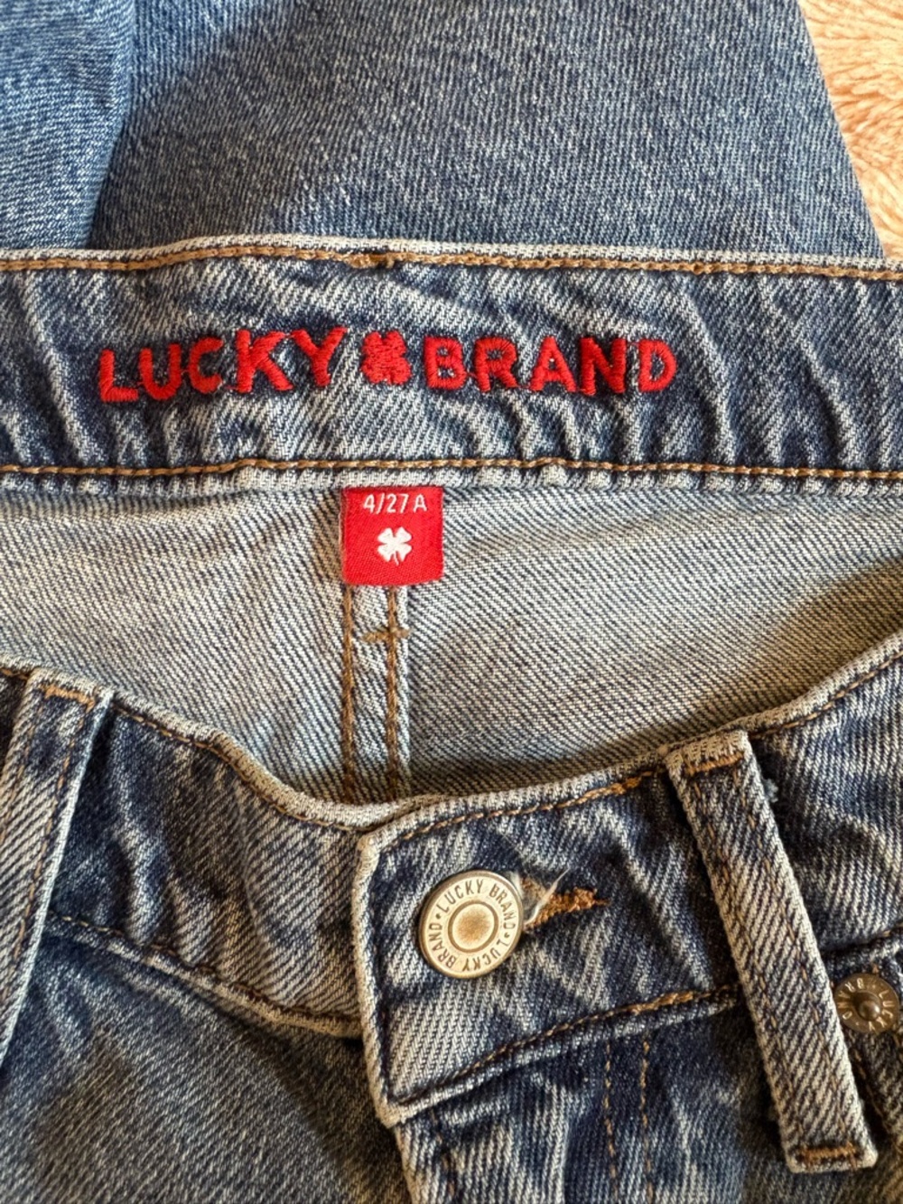 Lucky Brand Barrel Wide Leg Jeans - Picture 8 of 9